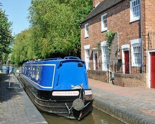 Canalboat At Worcester Marina Hotel Exterior photo