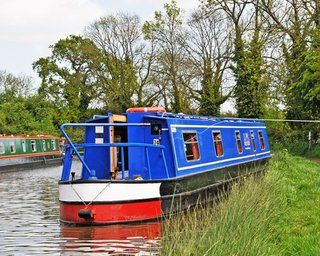 Canalboat At Worcester Marina Hotel Exterior photo